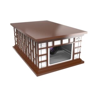 Retro-Style Projector & Enclosure System for Projector Epson CB-L25000U/30000U with weatherproof IP65, smart thermostatic control and vintage aesthetic - Image 5