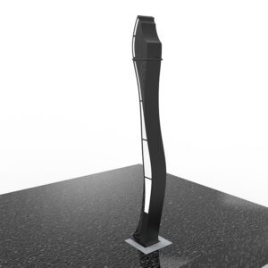 Custom Christie H-Series (DWU2022/23/19/15-HS/4K22/4K13) Projector Enclosure with Architectural Light Post Integration - Image 5