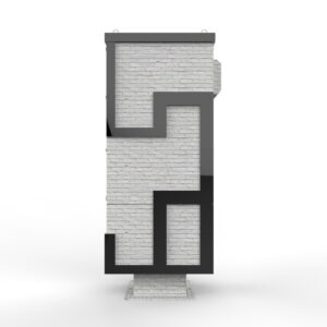 Wall-Modeling 30,000-Lumen Projector Enclosure IP66 Weatherproof, Intelligent Climate Control, Architectural-Grade Protection - Image 3