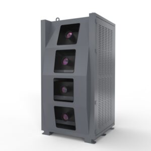 Quad Panasonic PT-REQ15/REZ15 Projector Enclosure System Multi-Zone Climate Control Box - Image 4