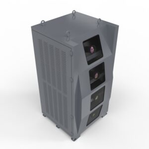 Quad Panasonic PT-REQ15/REZ15 Projector Enclosure System Multi-Zone Climate Control Box - Image 7