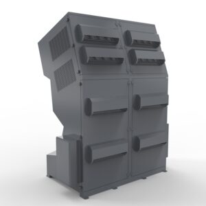 Outdoor Weatherproof Holding Multiple-Projector Enclosure with modeling special for 3D mapping on the wall - Image 7