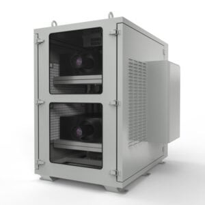 Dual Christie H-Series/DWU-HS Projector Enclosure System Holding Chrisitie H series/DWU4K22-HS/DWU4K15-HS/DWU23-HS/DWU2022-HS - Image 4