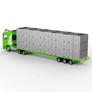 Broccoli And Potatoes Transportation Container Stackable And Detachable - Image 4