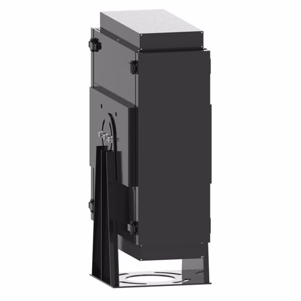 Appotronics AL-DH860 portrait mapping climate control enclosure outdoor IP65 weatherproof projector box front view