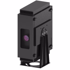 Appotronics AL-DH860 portrait mapping climate control enclosure outdoor IP65 weatherproof projector box front view