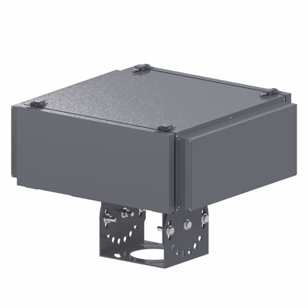 Outdoor weatherproof box for Appotronics AL-FU10K/FU905/FU805/FU715. IP65 rated, climate-controlled, 360° mount compatible. Ideal for outdoor installations.