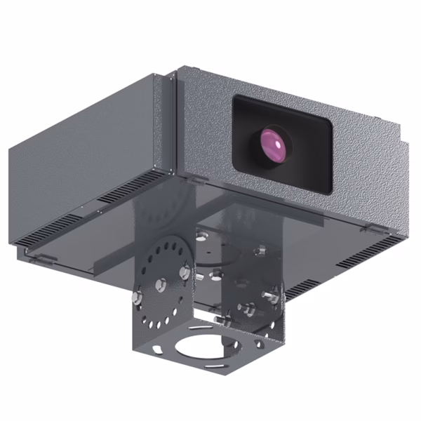 Outdoor weatherproof box for Appotronics AL-FU10K/FU905/FU805/FU715. IP65 rated, climate-controlled, 360° mount compatible. Ideal for outdoor installations.