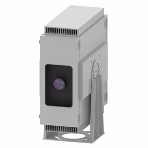 Vertical installation outdoor box for Appotronics AL-FU10K/FU905/FU805/FU715. IP65 rated, 360° mount support, lens stability bracket. Ideal for portrait projection.