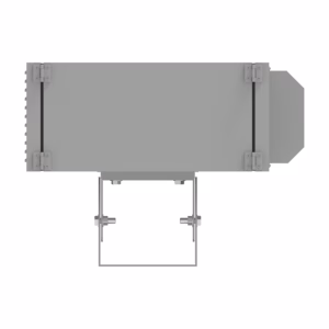 Christie GS Series outdoor projector enclosure. Waterproof, dustproof, thermal-controlled. Protects DWU880/DWU1100/DWU1400-GS.