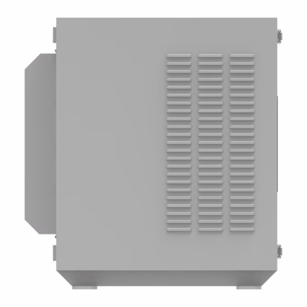outdoor projector enclosure, Panasonic PT-MZ20K portrait mode , weatherproof projector housing, IP55 projector box outdoor, portrait projection enclosure, PT-MZ20K outdoor protection, projector climate control enclosure, rental projector enclosure outdoor