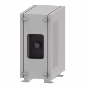 outdoor projector enclosure, Panasonic PT-MZ20K portrait mode , weatherproof projector housing, IP55 projector box outdoor, portrait projection enclosure, PT-MZ20K outdoor protection, projector climate control enclosure, rental projector enclosure outdoor