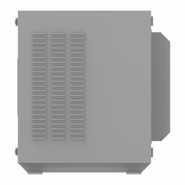 outdoor projector enclosure, Panasonic PT-MZ20K portrait mode , weatherproof projector housing, IP55 projector box outdoor, portrait projection enclosure, PT-MZ20K outdoor protection, projector climate control enclosure, rental projector enclosure outdoor