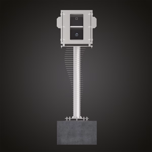 Luxury outdoor projector housing mirror finish