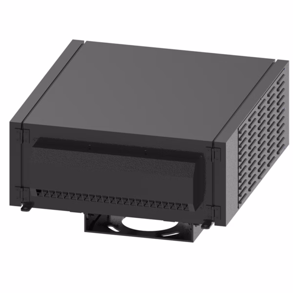 Compact IP65 outdoor enclosure for Panasonic PT-MZ20K projector, Climate-controlled weatherproof housing for PT-MZ20K series, Compact projector enclosure with active cooling for outdoor installation, IP65 rated projector box for Panasonic 20000 lumen laser projector
