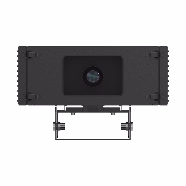 Panasonic PT-MZ20K Series Compact Projector Enclosure Shot Forward in landscape mode20260707 (8) Compact IP65 outdoor enclosure for Panasonic PT-MZ20K projector, Climate-controlled weatherproof housing for PT-MZ20K series, Compact projector enclosure with active cooling for outdoor installation, IP65 rated projector box for Panasonic 20000 lumen laser projector