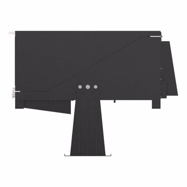 Panasonic PT-MZ20K in IP65 outdoor projector enclosure, Weatherproof housing for PT-MZ20KL 20000 lumen laser projector, IP65 rated outdoor projector box for Panasonic MZ20K series, All-weather projector enclosure with cable glands installed
