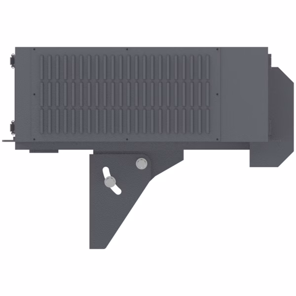Panasonic PT-MZ20K ground-mounted pole enclosure for projection mapping, Pole-mounted outdoor projector housing for building façade projection, IP65 climate-controlled enclosure on pole for ground installation,Outdoor projector box with pole mounting for architectural mapping