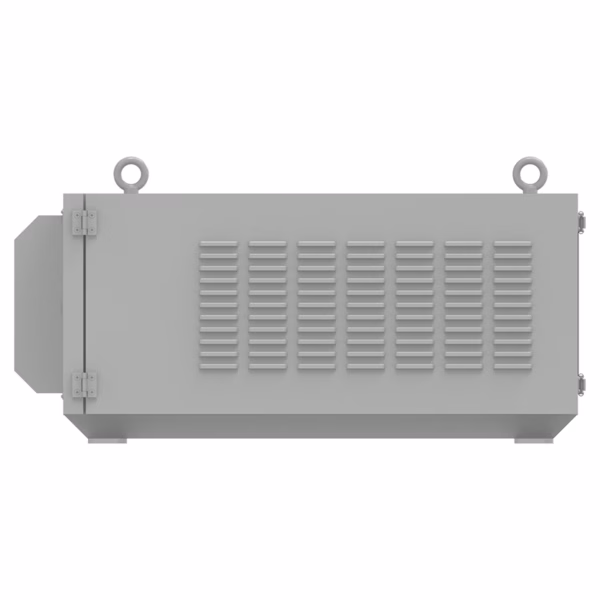 IP65 outdoor protection box for Vivitek DU9900Z & DU9800Z. Weatherproof, dustproof, climate-controlled. Precision-engineered for 3D projection mapping & architecture.
